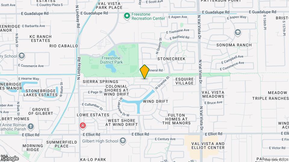 1220 E Liberty Shores Dr Map and Location Details