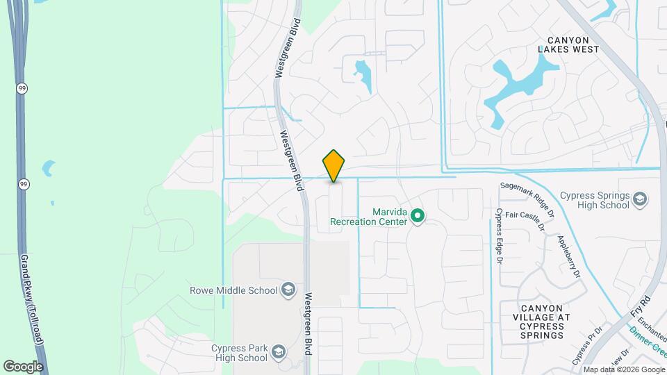 8018 Fijian Cypress Dr Map and Location Details