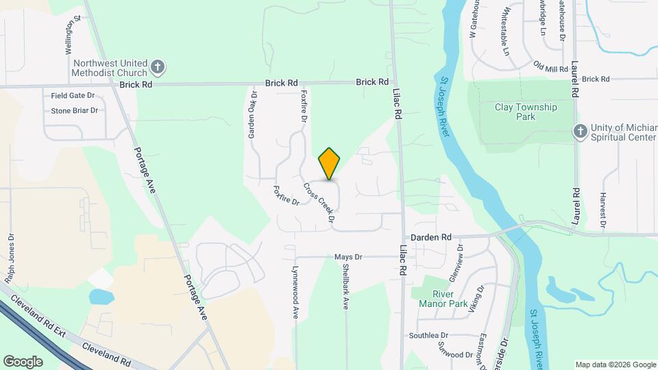 4311 Hunter Run Cir Map and Location Details