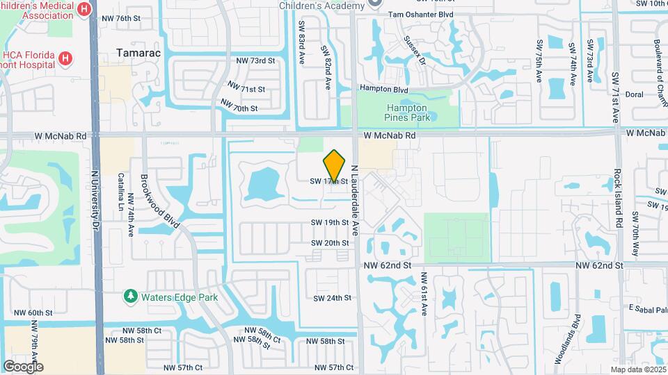 1718 SW 81st Way Map and Location Details