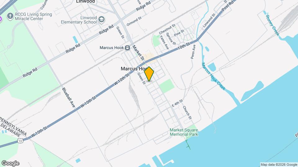 10 W 8th St Map and Location Details