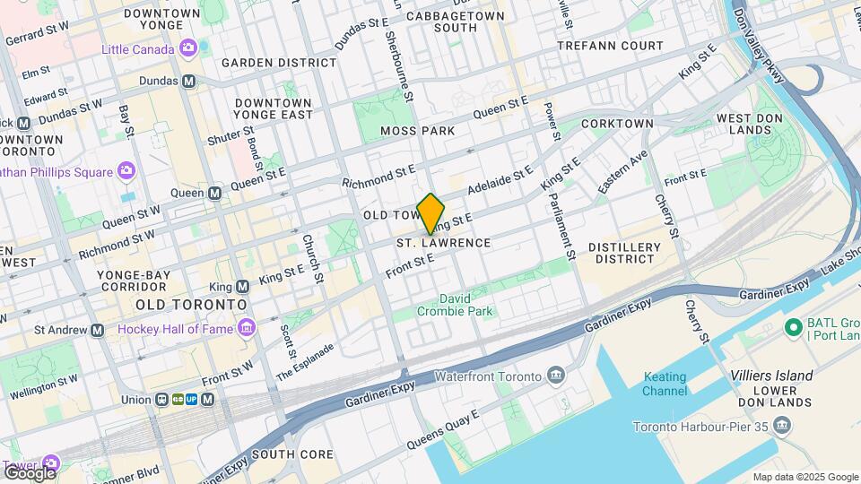 161 Frederick St Map and Location Details