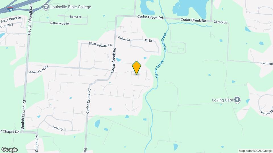 8504 Bucking Trail Ct Map and Location Details