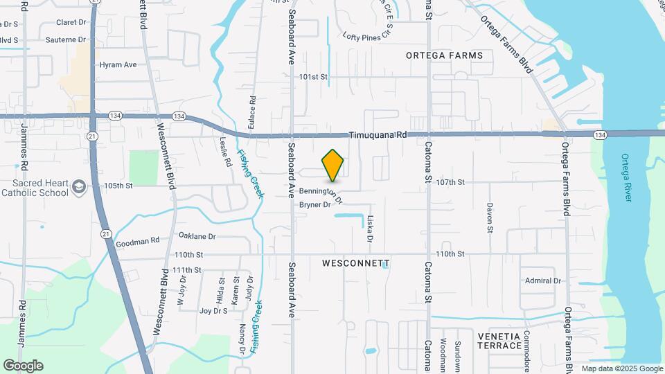 5603 Bennington Dr Map and Location Details