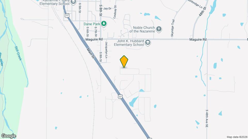 1200 Granite Ln Map and Location Details