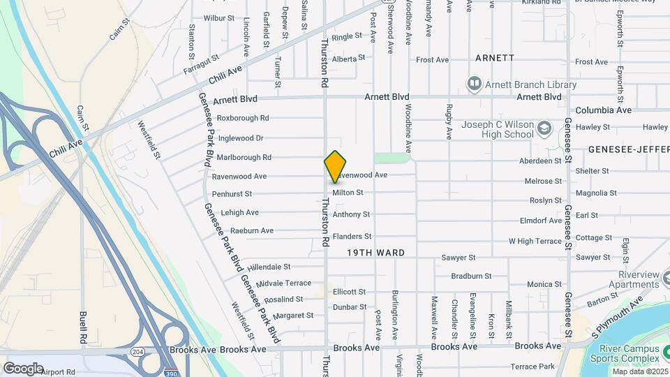 174 Milton St Map and Location Details