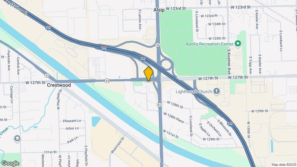 12715 S La Crosse Ave Map and Location Details