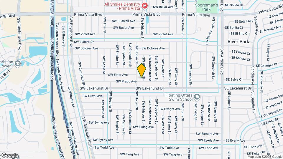 790 SW Hibiscus St Map and Location Details