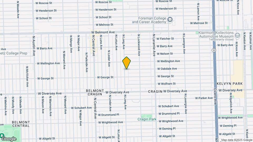 2923-2925 N Long Ave Mapa y Detalles de la Ubicación