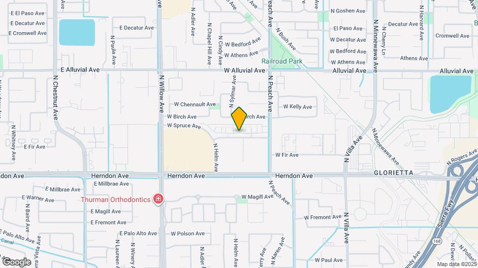 510 W Mahogany Ln Map and Location Details