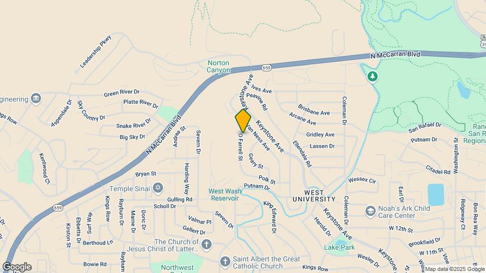 1750 O Farrell St Map and Location Details