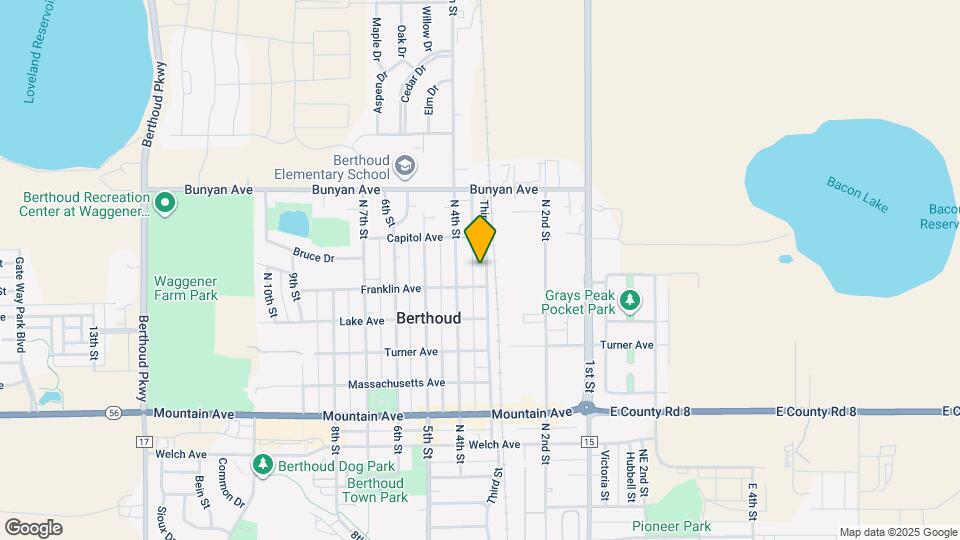 919 Third St Map and Location Details