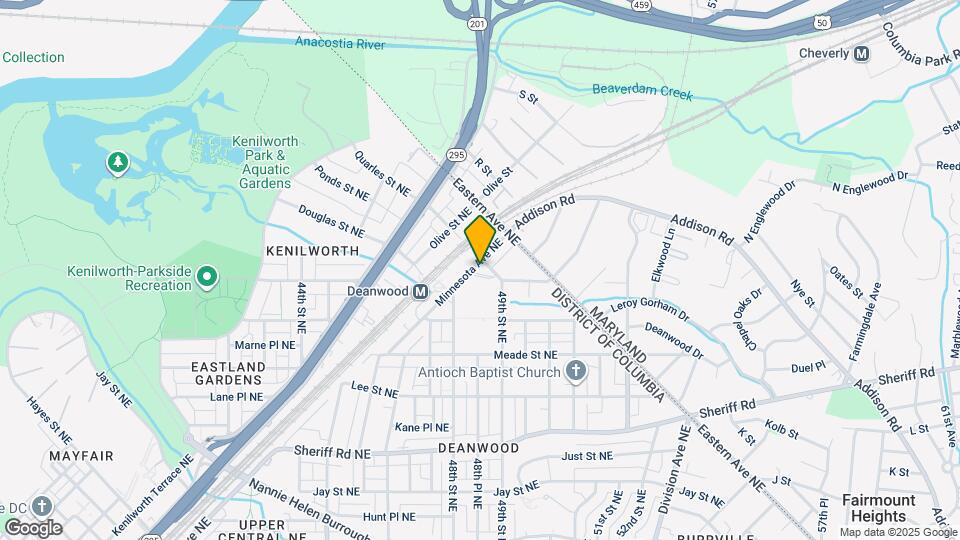 4811 Minnesota Ave NE Map and Location Details