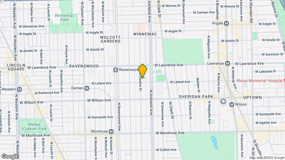 4707 N Paulina St Map and Location Details