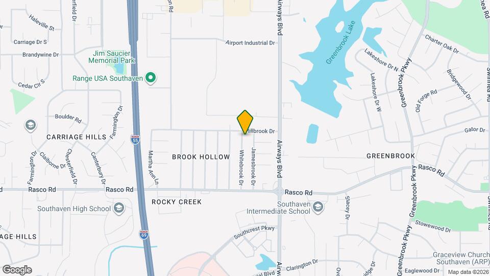 8254 Whitebrook Dr Map and Location Details