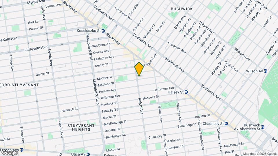 821 Madison St, Unit 3 Mapa y Detalles de la Ubicación