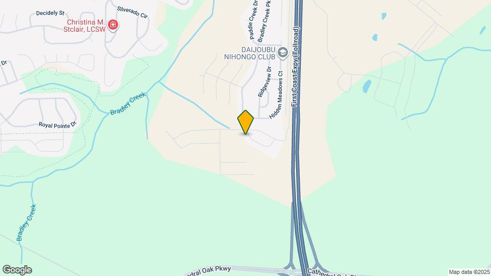 3528 Bradley Creek Pkwy Mapa y Detalles de la Ubicación