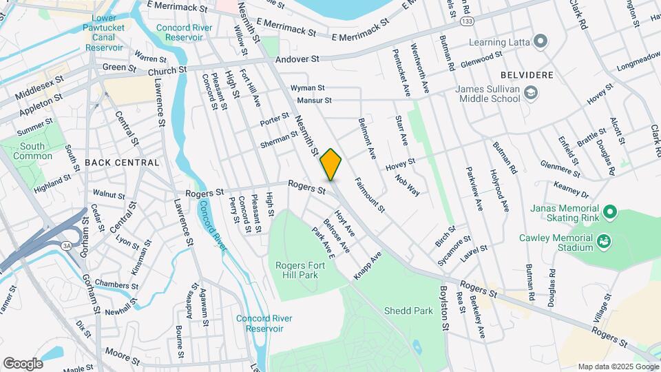 317 Nesmith St Map and Location Details