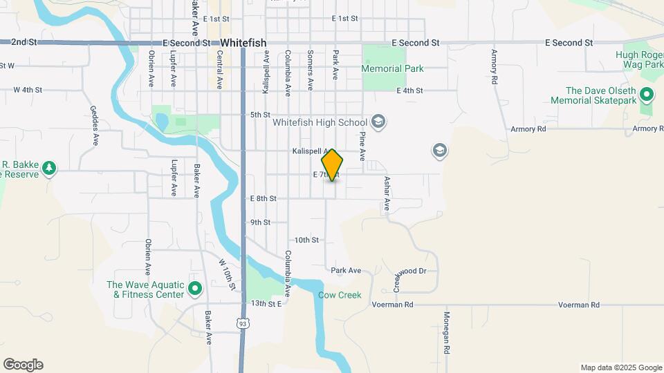 708 Park Ave Map and Location Details