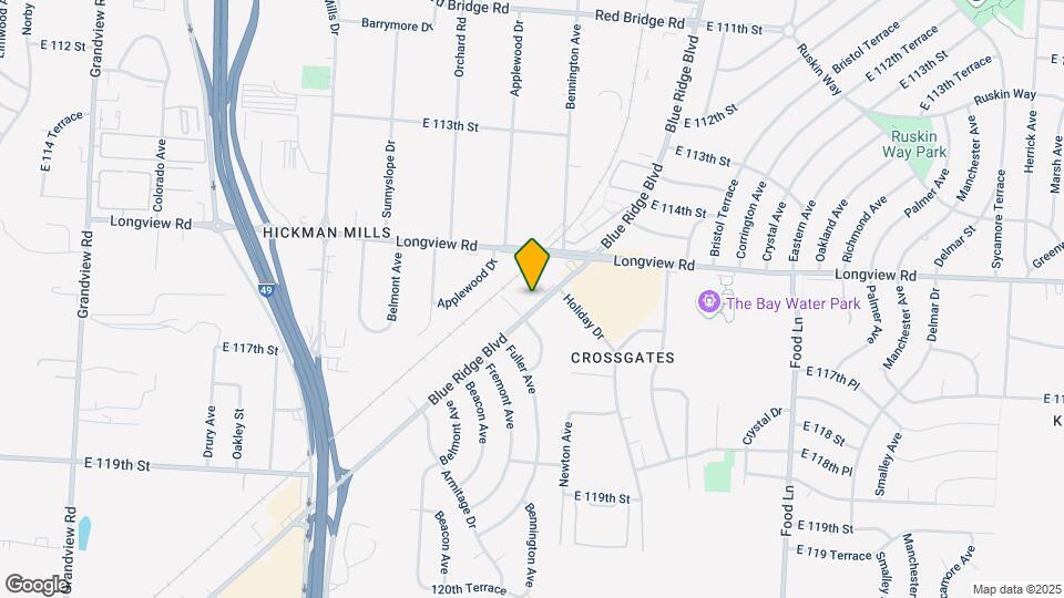 11520 Blue Ridge Blvd Map and Location Details