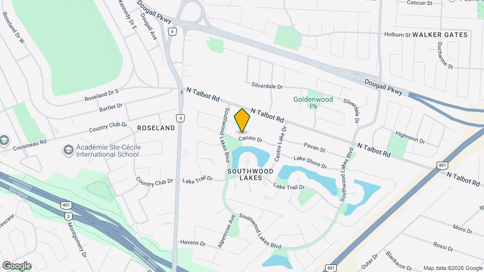 660 Caruso Dr Map and Location Details