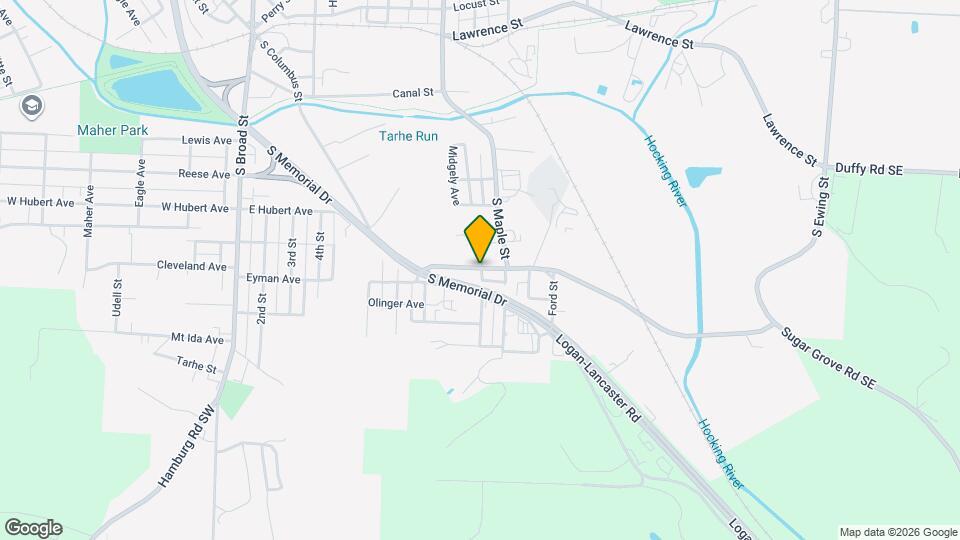 1060 Sugar Grove Rd Map and Location Details