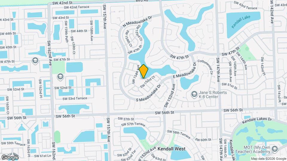 5316 SW 153rd Ct Map and Location Details