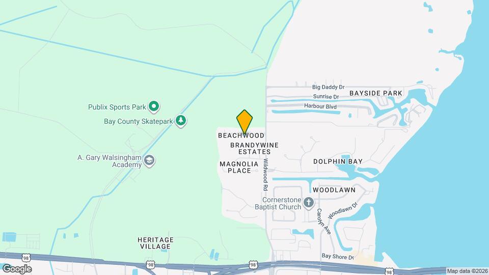 7117 Beachwood Blvd Map and Location Details