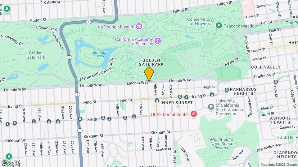 835 Lincoln Way Map and Location Details