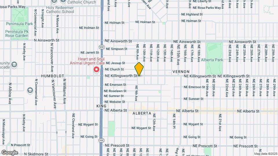 5412-5420-5420 NE 9th Ave Map and Location Details