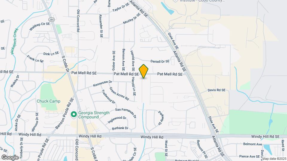 2107-2109 Valley Oaks Dr SE Map and Location Details