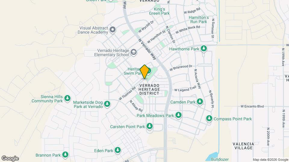 2562 N Heritage St Map and Location Details