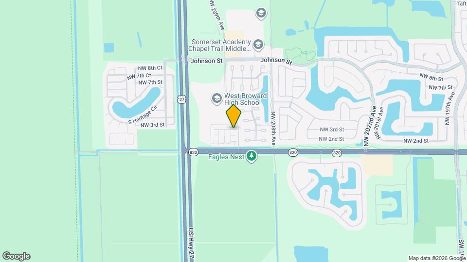 20914 NW 1st Dr Mapa y Detalles de la Ubicación