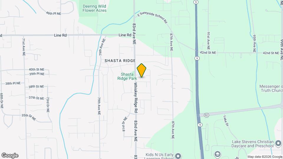 8325 39th Street NE Map and Location Details