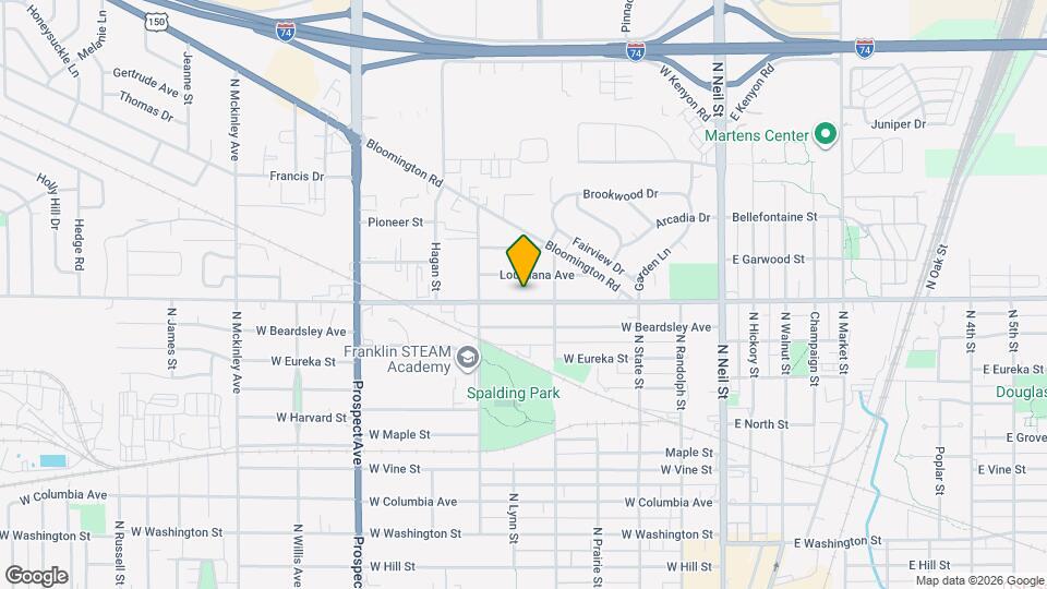 514 W Bradley Ave Map and Location Details