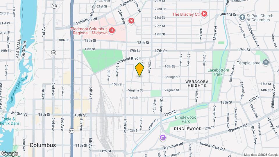 1503 11th Ave Map and Location Details