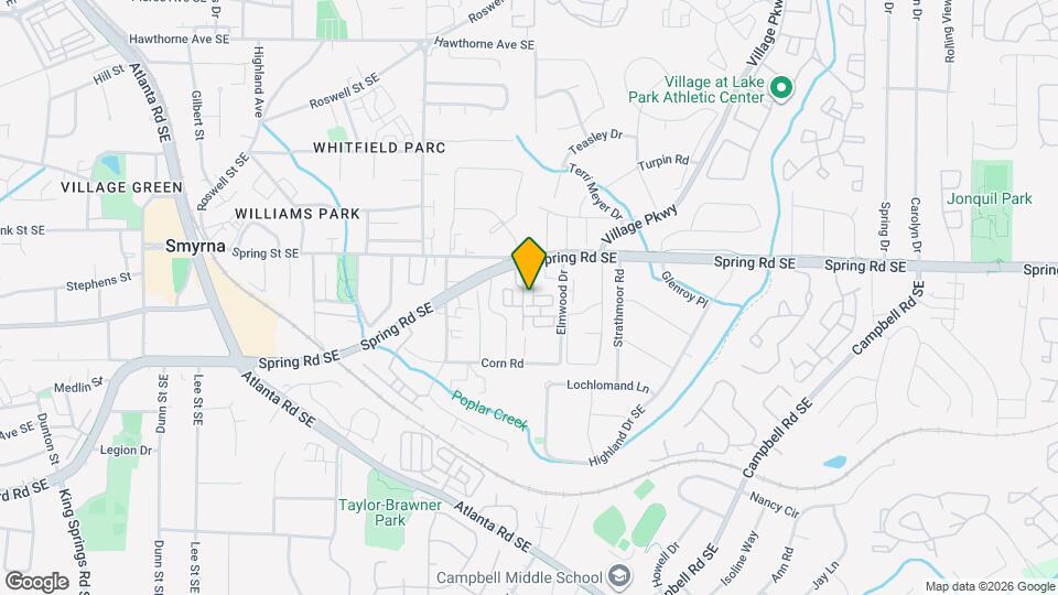 206 Spring Heights Ln Mapa y Detalles de la Ubicación