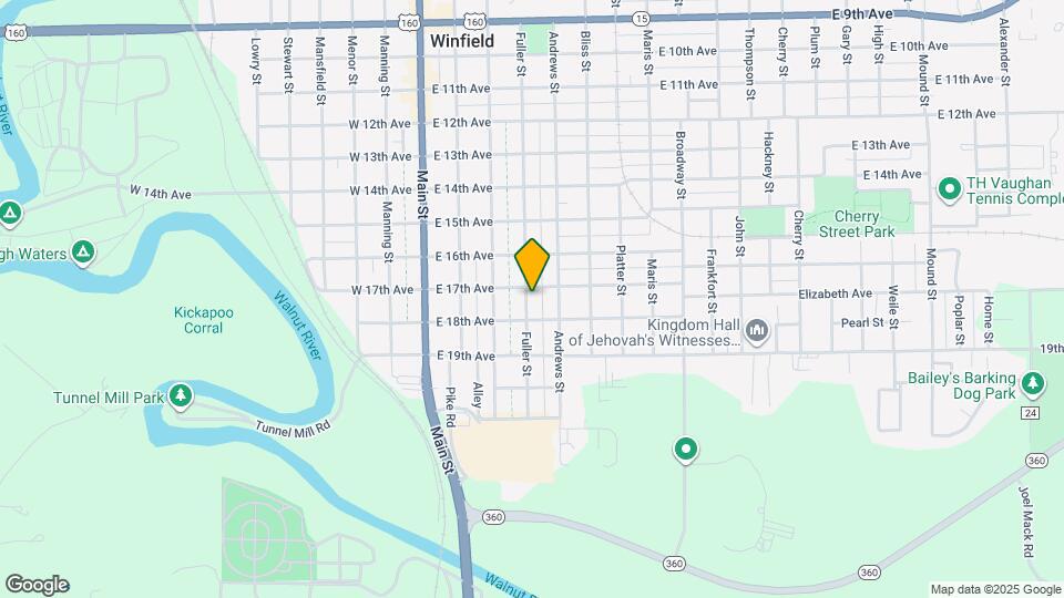 1712 Fuller St Map and Location Details