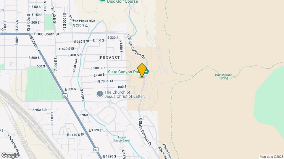 694 S Slate Canyon Dr Map and Location Details