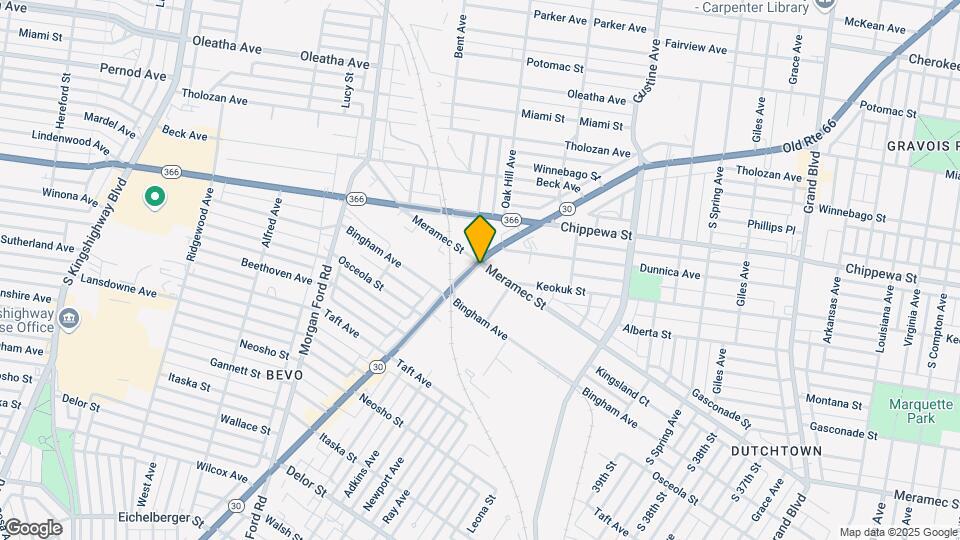 4204 Gravois Ave Mapa y Detalles de la Ubicación