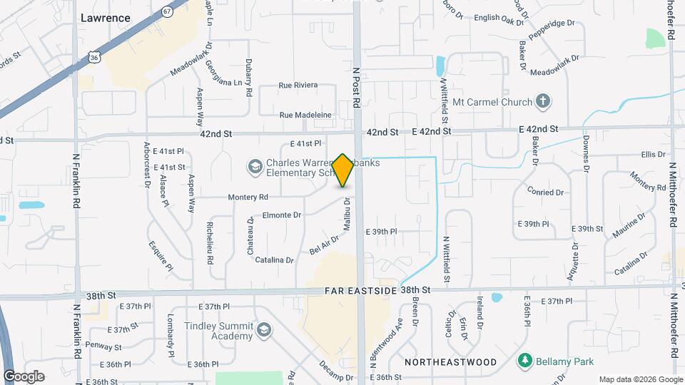 8914 Elmonte Dr Map and Location Details