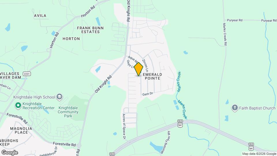 305 Aqua Marine Ln Mapa y Detalles de la Ubicación