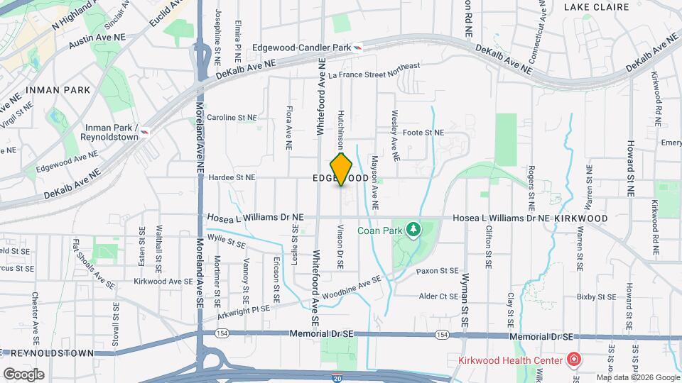 Edgewood Housing Map and Location Details