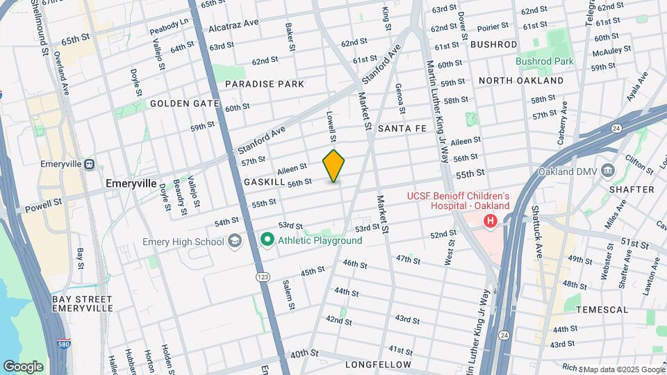 956 55th St Map and Location Details