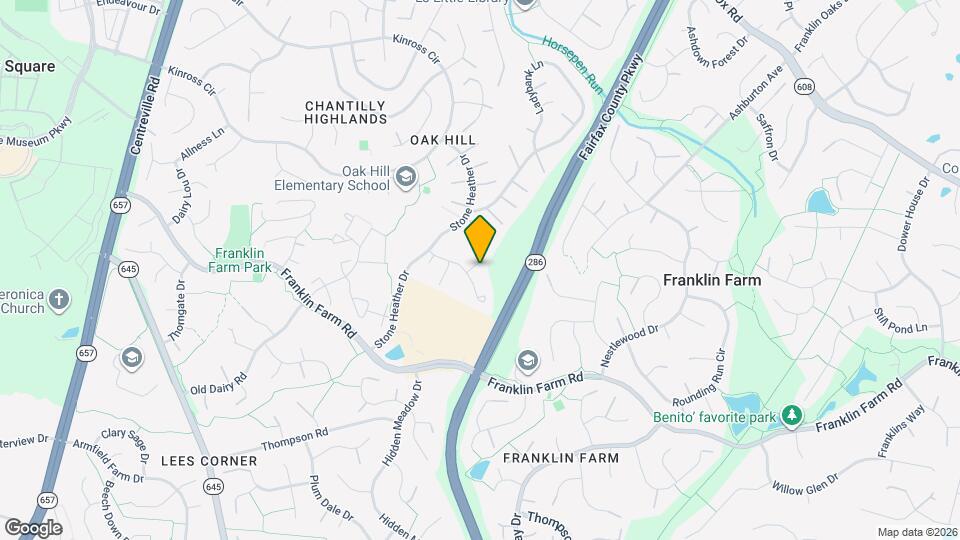 3332 Piney Ridge Ct Map and Location Details