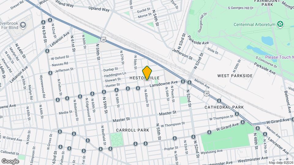 1613 N Allison St Mapa y Detalles de la Ubicación