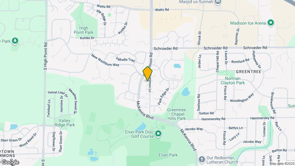 1018 Gammon Ln Map and Location Details