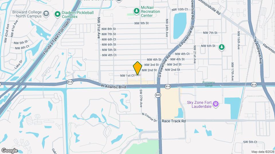 2720 NW 1st Ct, Unit B2 Mapa y Detalles de la Ubicación
