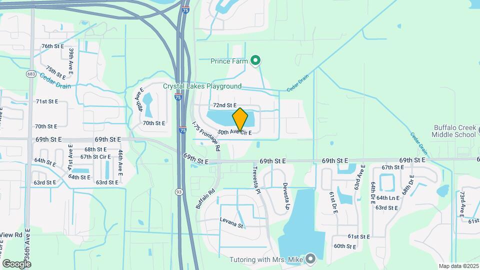 7139 50th Ave Cir E Map and Location Details