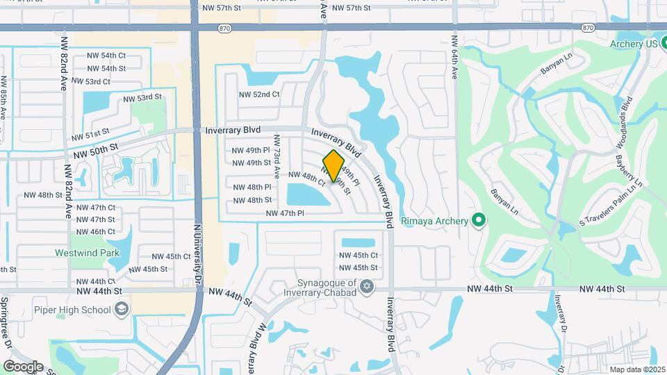 7099 NW 48th Ct Map and Location Details